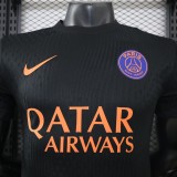 26-27 PSG Black Player Version Training shirts