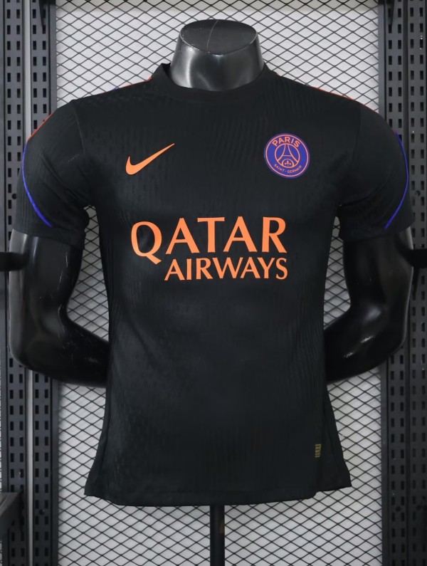 26-27 PSG Black Player Version Training shirts