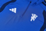 26-27 Man Utd High Quality Half Pull Tracksuit