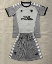 26-27 Aston Villa Gray GoalKeeper Adult Suit