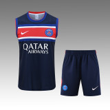 26-27 PSG High quality Tank Top And Shorts Suit