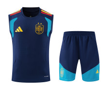 26-27 Spain High quality Tank Top And Shorts Suit(With 2 Star)*两颗星