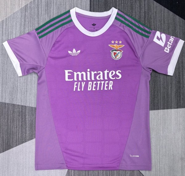 26-27 Benfica Purple GoalKeeper Fans Soccer Jersey