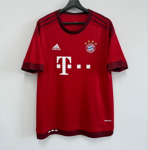 2015-2016 Bayern Home Retro Soccer Jersey