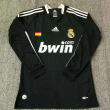 2008-2009 RMA Third Long Sleeve Retro Soccer Jersey