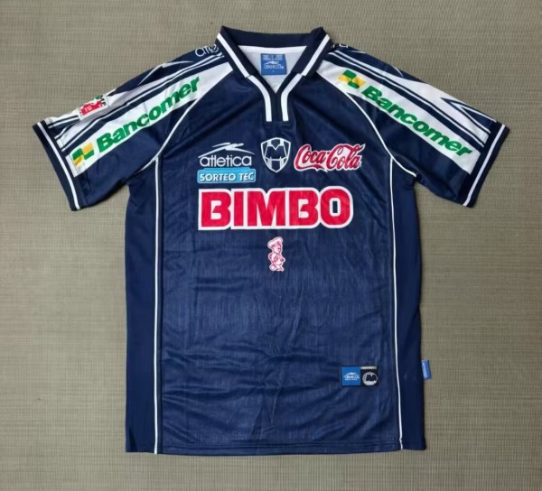 1999-2000 Monterrey Third Retro Soccer Jersey