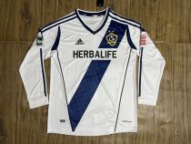 2011-2012 LA Galaxy Home Long Sleeve Retro Soccer Jersey