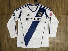 2011-2012 LA Galaxy Home Long Sleeve Retro Soccer Jersey