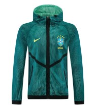 2026 Brazil Yellow Pre-Competition Training Windbreaker