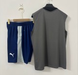 26-27 Man City High Quality Tank Top And Shorts Suit