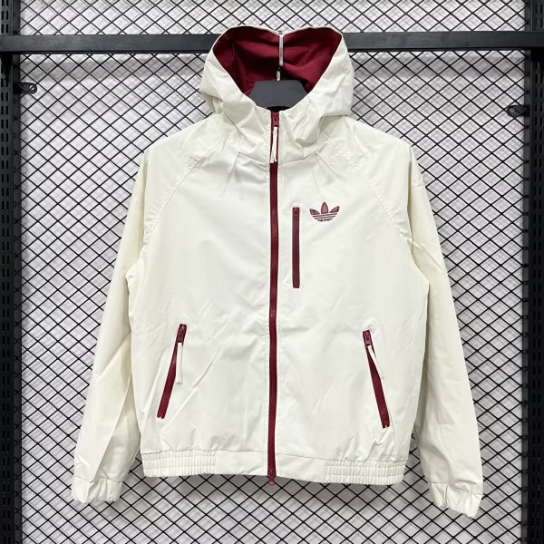 2026 AD White Windbreaker