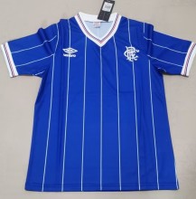 1981-1984 Rangers Home Retro Soccer Jersey