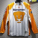 2003-2004 Pumas UNAM Home Long Sleeve Retro Soccer Jersey