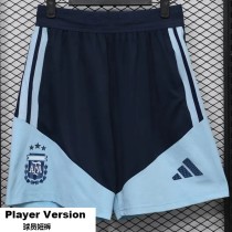 26-27 Argentina Royal blue Player Version Shorts Pants(球员短裤)
