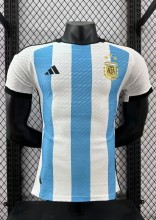 2022 Argentina Home Player Version Retro Soccer Jersey (三星)