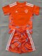 26-27 Leeds United Orange Goalkeeper Kids Soccer Jersey