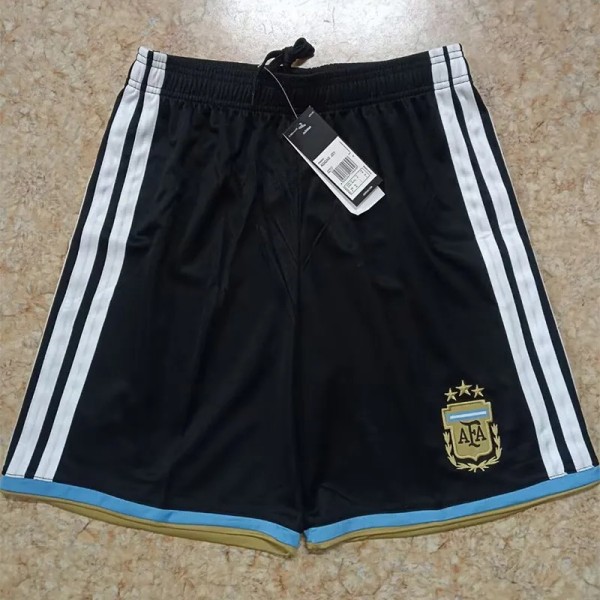 26-27 Argentina Black Shorts Pants (金边)
