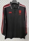 26-27 Man Utd Black Special Edition Long Sleeve Fans Soccer Jersey*长袖
