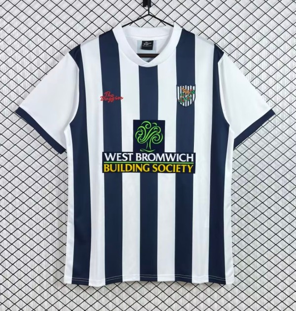 2002-2003 West Bromwich Albion Home Retro Soccer Jersey