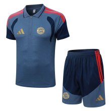 26-27 Bayern High Quality Player Version PoLo Training Short Suit  (球员套装)