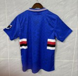 1994-1995 Sampdoria Home Retro Soccer Jersey