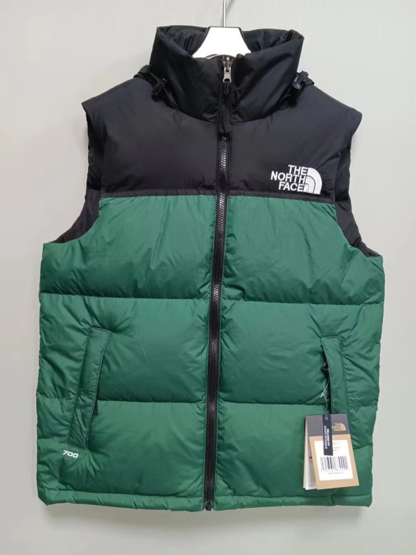 2026 TNF Green New Pattern Vest Cotton Jacket