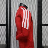 26-27 River Plate Red Long Sleeve Player Version Soccer Jersey*长袖球员