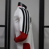 26-27 River Plate White Long Sleeve Player Version Soccer Jersey*长袖球员