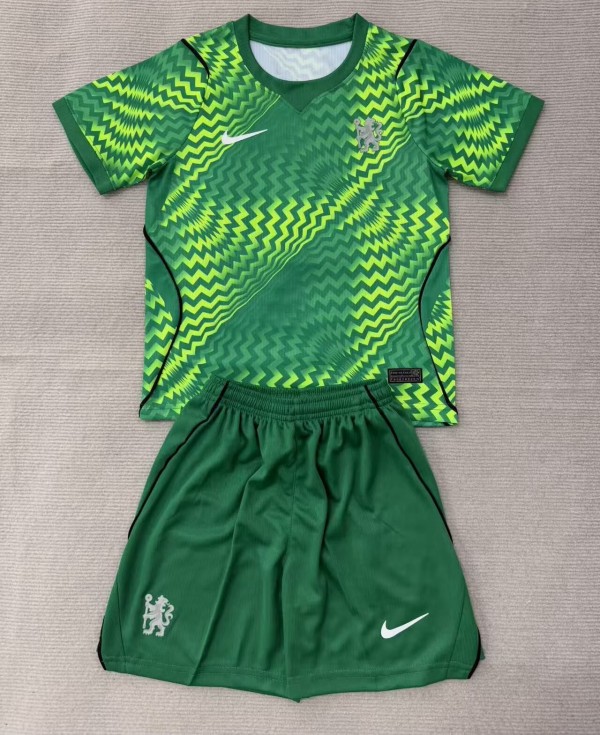 26-27 CHE Green GoalKeeper Adult Suit