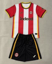 26-27 Brentford FC Home Kids Soccer Jersey