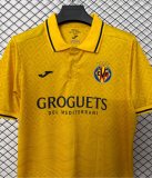 26-27 Villarreal Retro Version Fans Soccer Jersey