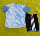 26-27 Argentina White Blue Special Edition Kids Player Version Soccer Jersey (球员童装)