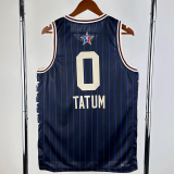 23-24 ALL-STAR TATUM #0 Blue Top Quality Hot Pressing NBA Jersey