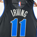 23-24 Dallas Mavericks IRVING #11 Black City Edition Top Quality Hot Pressing NBA Jersey(V领)