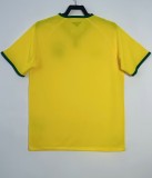 2014 Brazil Home Retro Soccer Jersey