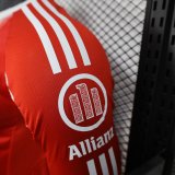 25-26 Bayern Home Long Sleeve Player Version Soccer Jersey (长袖球员)