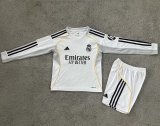 25-26 RMA Home Long Sleeve Kids Soccer Jersey（长袖）