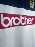 1997-1998 Man City Home Long Sleeve Retro Soccer Jersey (长袖)