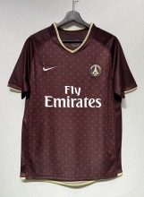 2006-2007 PSG Paris Away Retro Soccer Jersey