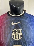 25-26 BAR Red Blue Special Edition Player Version Soccer Jersey