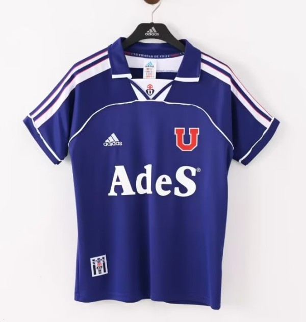 1999-2000 Universidad De Chile Home Retro Soccer Jersey