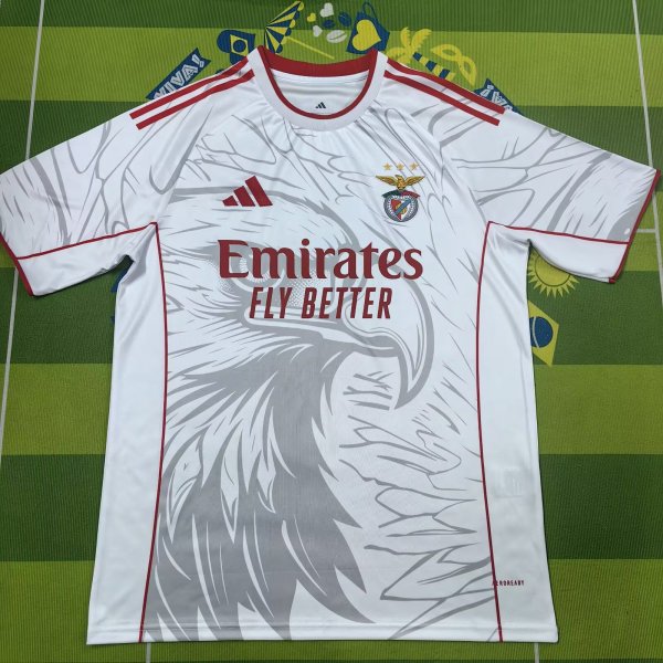 25-26 Benfica Special Edition White Training shirts