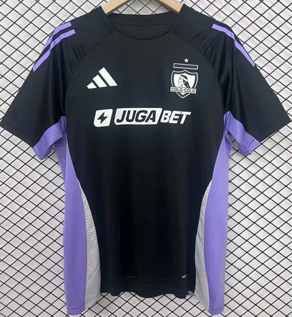 25-26 Colo-Colo Black Training Shirts