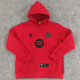 25-26 BAR Red Hoody 红色(加绒)黑标