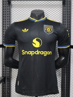 25-26 Man Utd Third Player Version Soccer Jersey