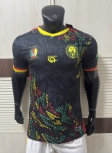 25-26 Cameroon Black Player Version Training shirts