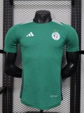 25-26 Algeria Green Player Version Training shirts