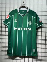 25-26 Werder Bremen Home Fans Soccer Jersey
