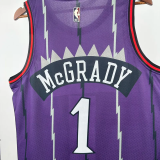 25-26 Raptors McGRADY #1 Purple Retro Top Quality Hot Pressing NBA Jersey