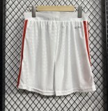 25-26 Japan White Player Version Shorts Pants